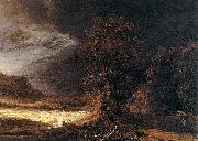 Rembrandt Peale Landscape with the Good Samaritan oil painting artist